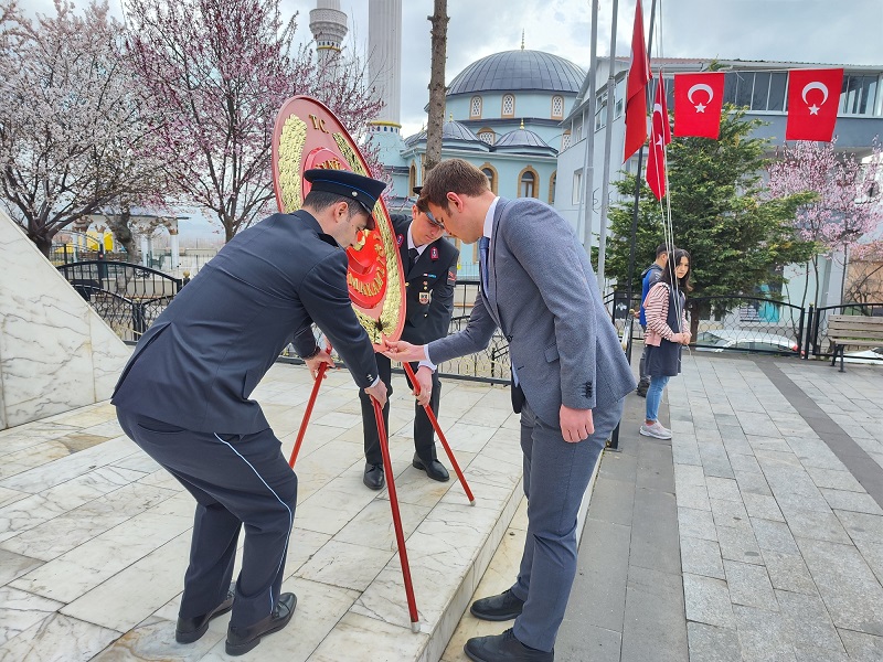 İlçemizde "18 Mart Çanakkale Zaferi ve Şehitleri Anma Günü" Töreni Düzenlendi.